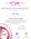 Lam Yan _200 hours certificate