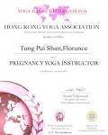 Tung Pui Shan, Florance pregnancy yoga Certificate