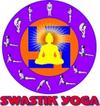 swastik yoga logo