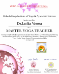 Dr.Latika Verma raiwala_500 Level Certificate